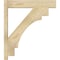 Ekena Millwork Merced Block Rough Sawn Outlooker, Douglas Fir, 6"W x 28"D x 32"H OUT06X28X32MRC05RDF - alternate 3